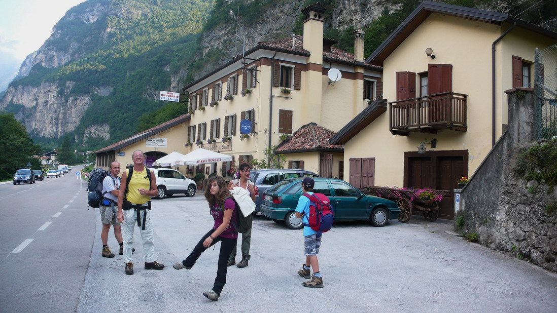 La val de Piero e Schiara nel parco delle dolomiti bellunesi